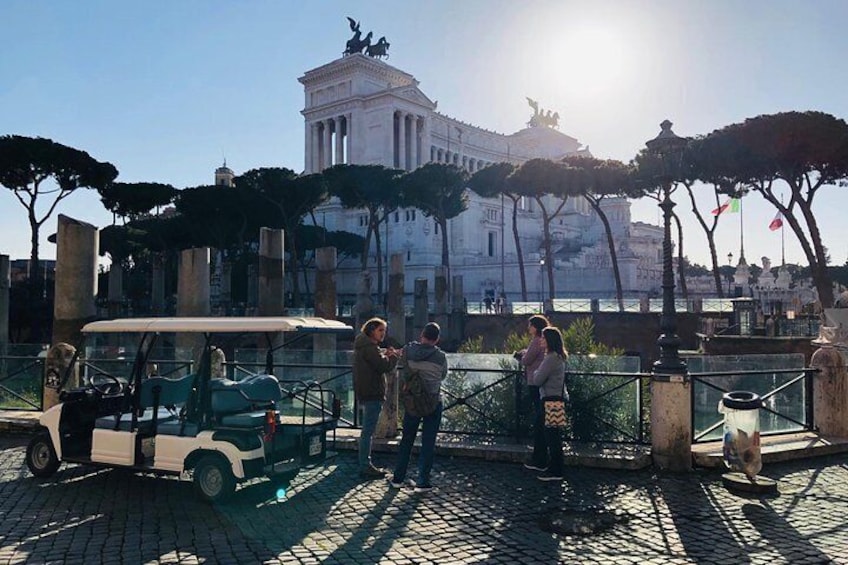 Rome by golf-cart private tour