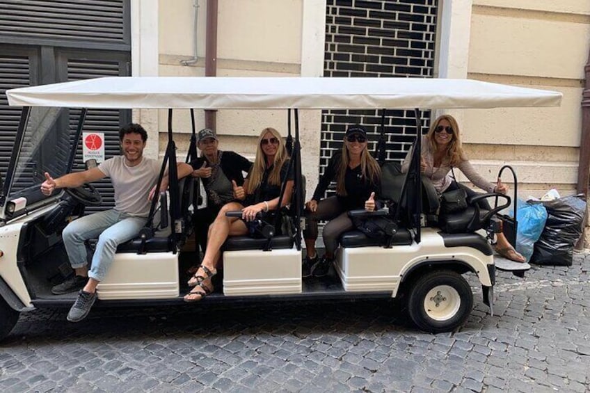 Rome by golf-cart private tour