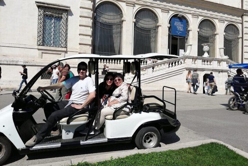 Rome by golf-cart private tour