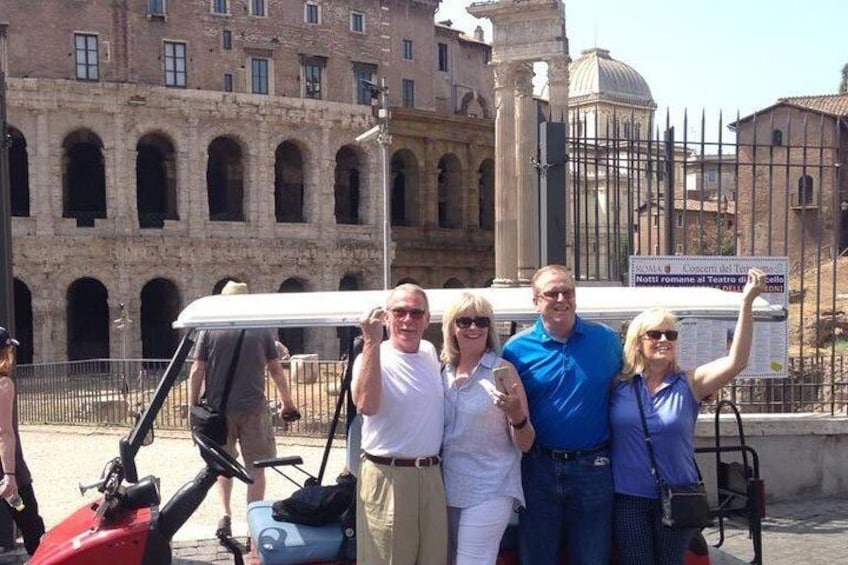 Rome by golf-cart private tour