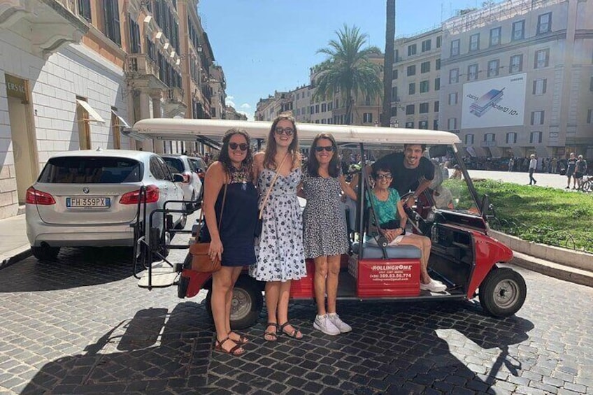 Rome by golf-cart private tour