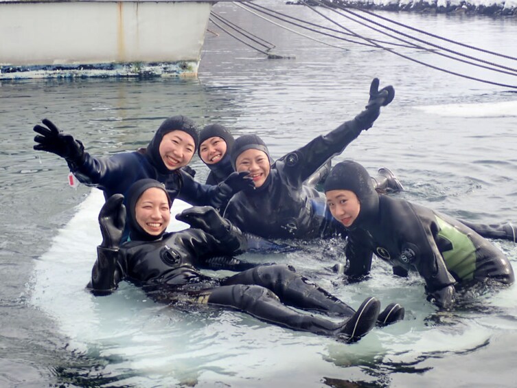 Show item 2 of 5. Ice Walking on Hokkaido’s Lake Shikotsu