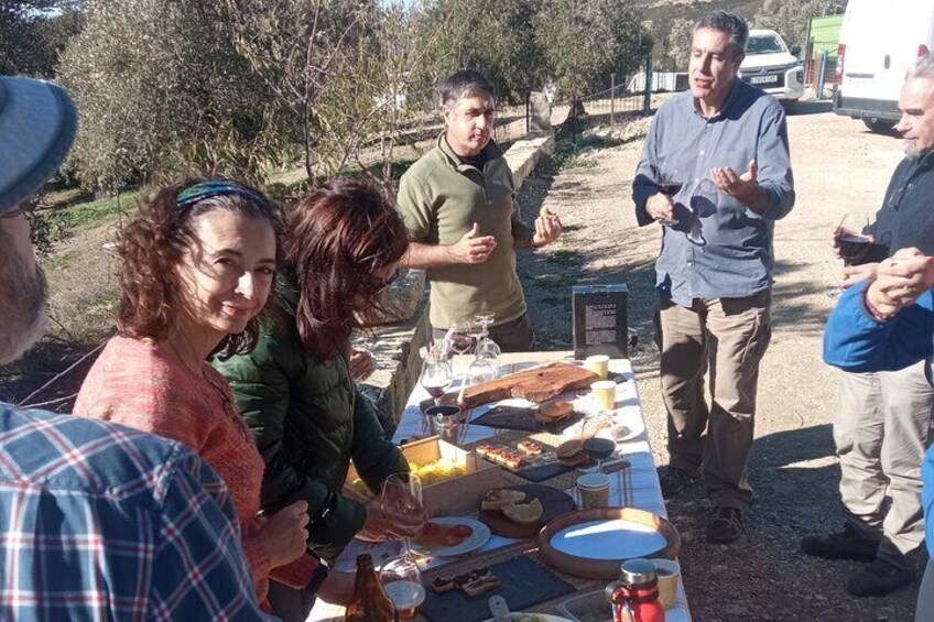 Organic Iberian Ham, farm visit and tasting