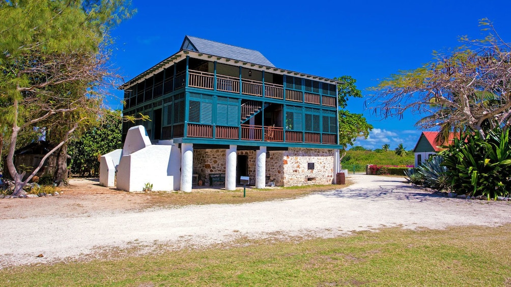 a small building at the Cayman Islands