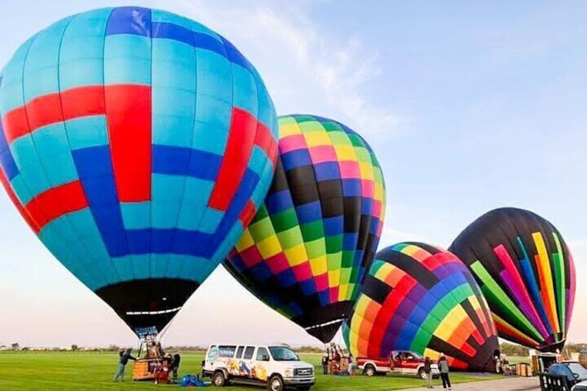 Shared Sunrise Hot Air Balloon Ride in Albuquerque