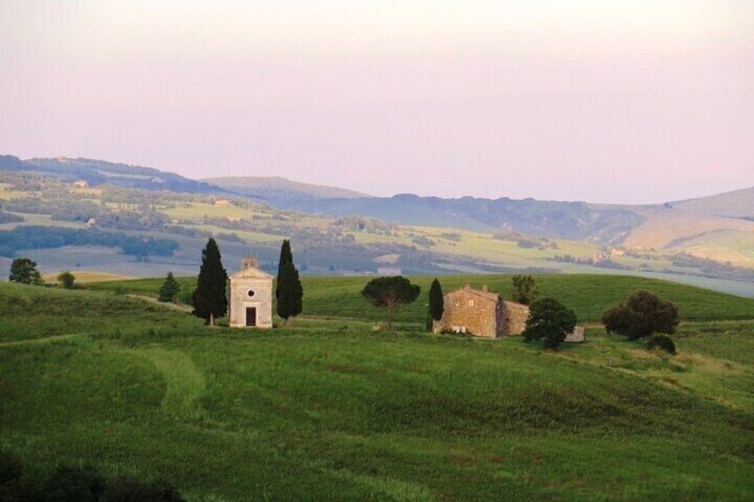 Church of Vitaleta-Pienza