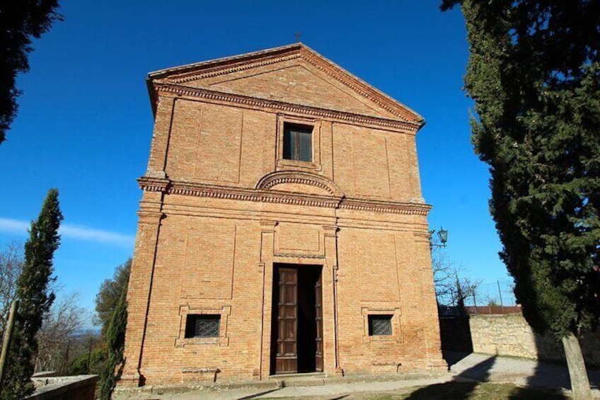 Sanctuary of Santa Caterina- Pienza