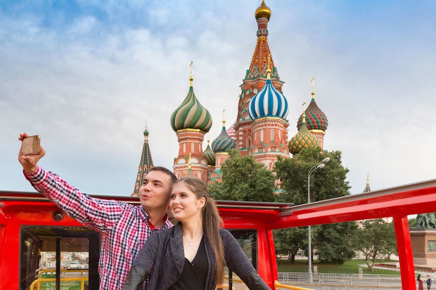 Show item 3 of 10. Moscow Hop-On Hop-Off Bus Tour