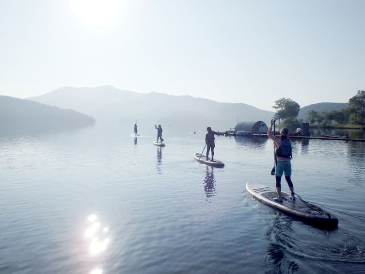 Lake Nojiri Stand-Up Paddleboarding Tour in Nagano