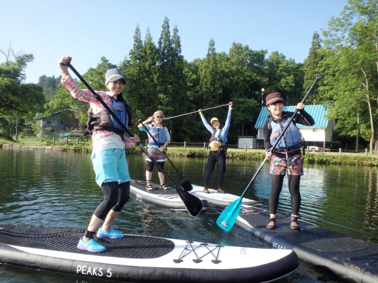 Lake Nojiri Stand-Up Paddleboarding Tour in Nagano