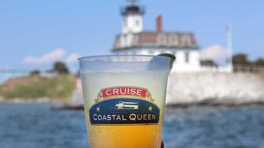 Enjoy a complimentary mimosa while on Coastal Queen's Lighthouse and Mimosa Tour.