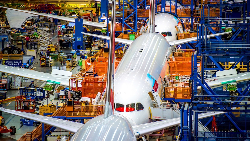 Boeing Factory Tour & Future of Flight