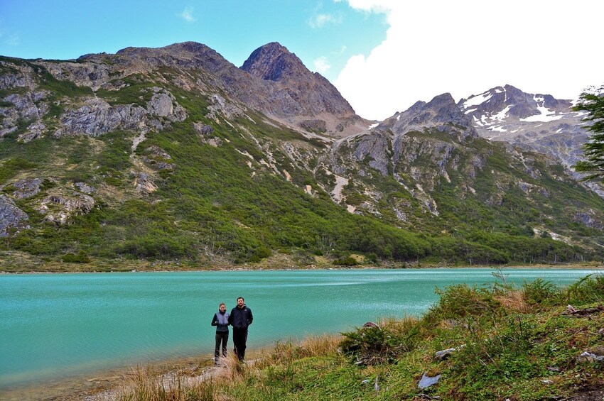 Trekking at Esmerald Lake - Ushuaia