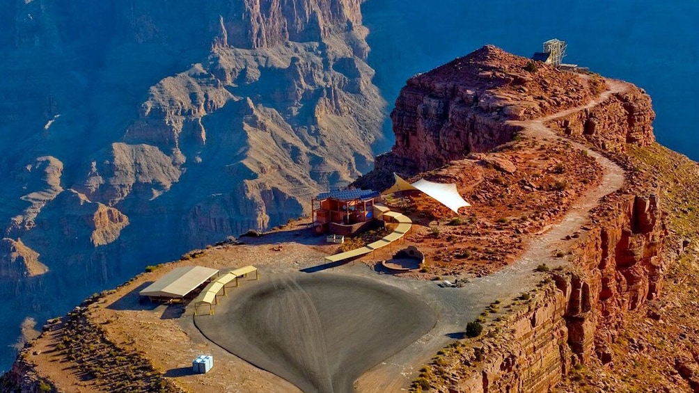 visiting center on top of the Grand Canyon