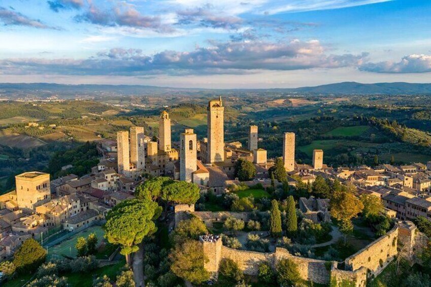 Private Tour of Chianti Siena and San Gimignano by Minivan