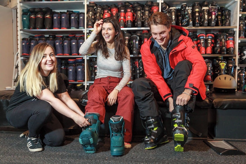 Standard Ski or Snowboard with Boots Rental