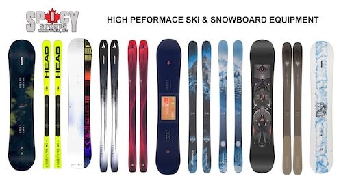 Utleie av ski eller snowboard med høy ytelse i Whistler