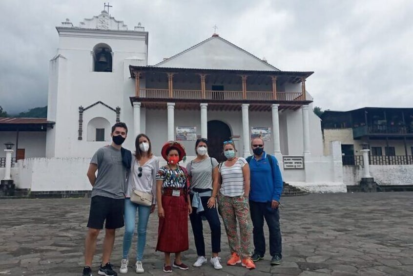 Santiago Atitlan catholic church built in 1547