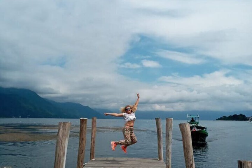 Enjoy the amazing Lake Atitlan