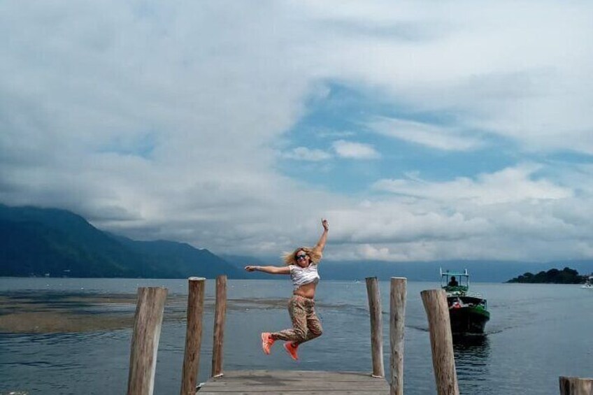 Enjoy the amazing Lake Atitlan