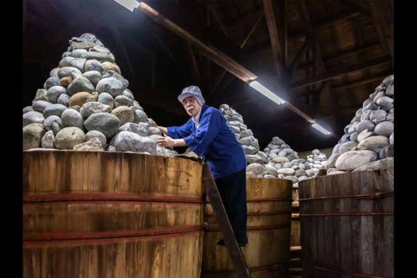 Guided Factory Tour of Maruya Hatcho Miso in Okazaki, Aichi
