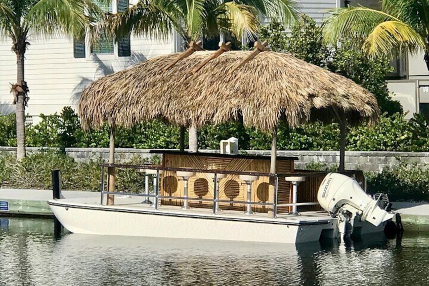 4-Hour Private Sand Bar Cruise on a Tiki Bar Boat in Key West