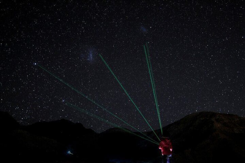 Southern sky and Magellanic galaxies.