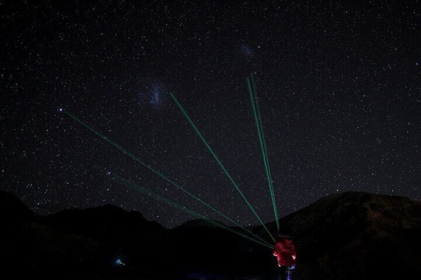 Southern sky and Magellanic galaxies.
