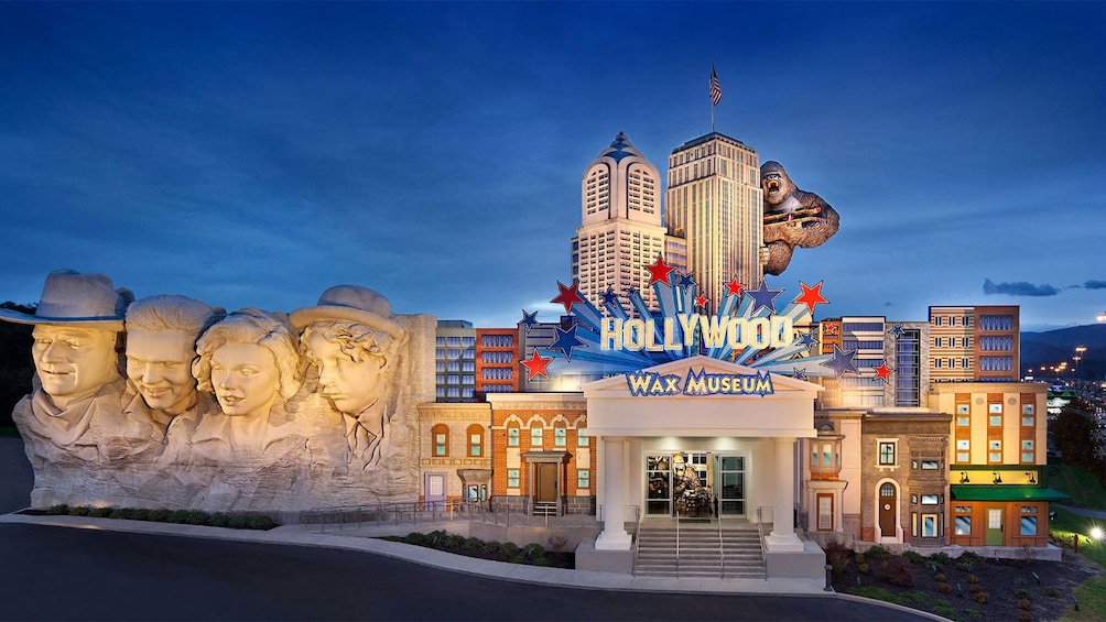 Panoramic view of the Hollywood Wax Museum - Pigeon Forge 