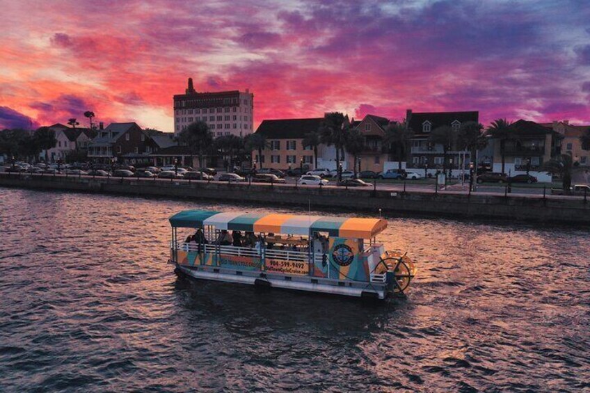 Old Town Cycle Cruise - Sunset on the bayfront.