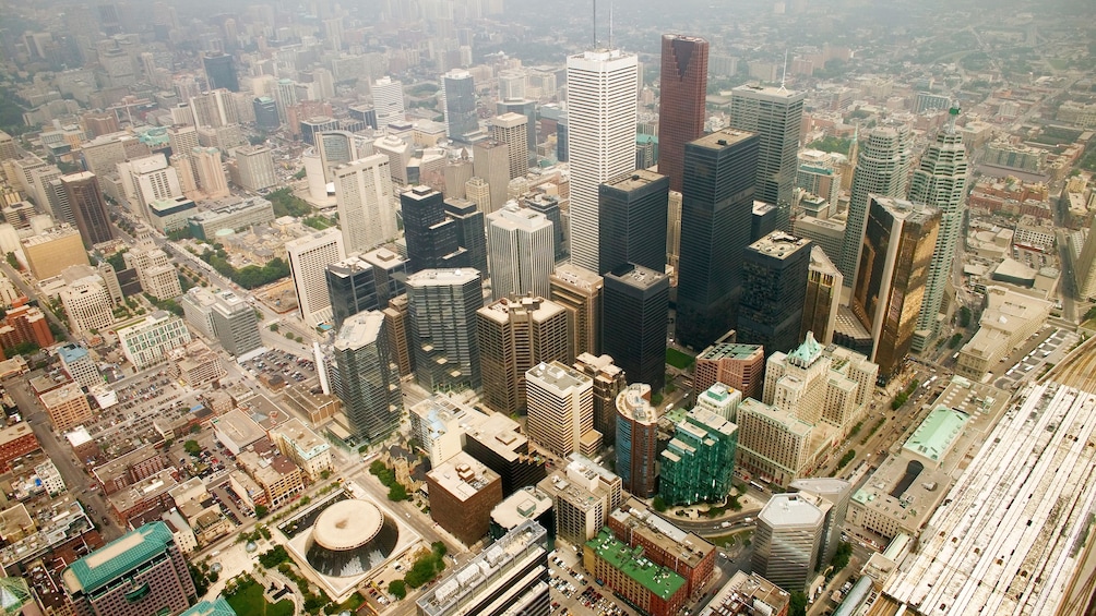 Aerial view of Toronto