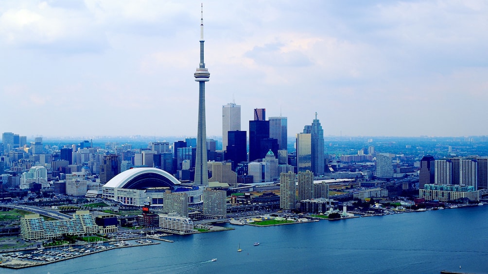 Aerial view of Toronto