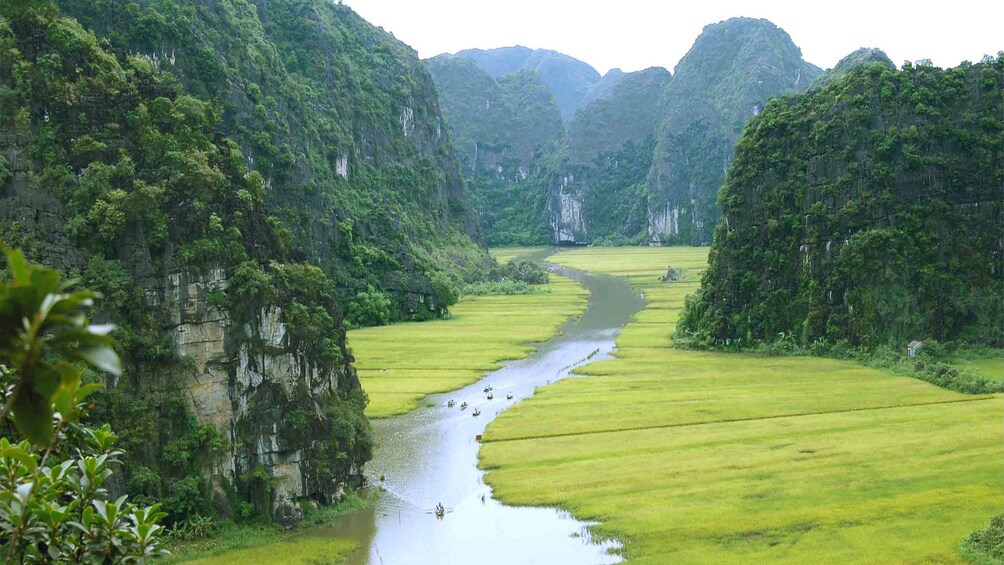 Serene view of Tam Coc, Vietnam 