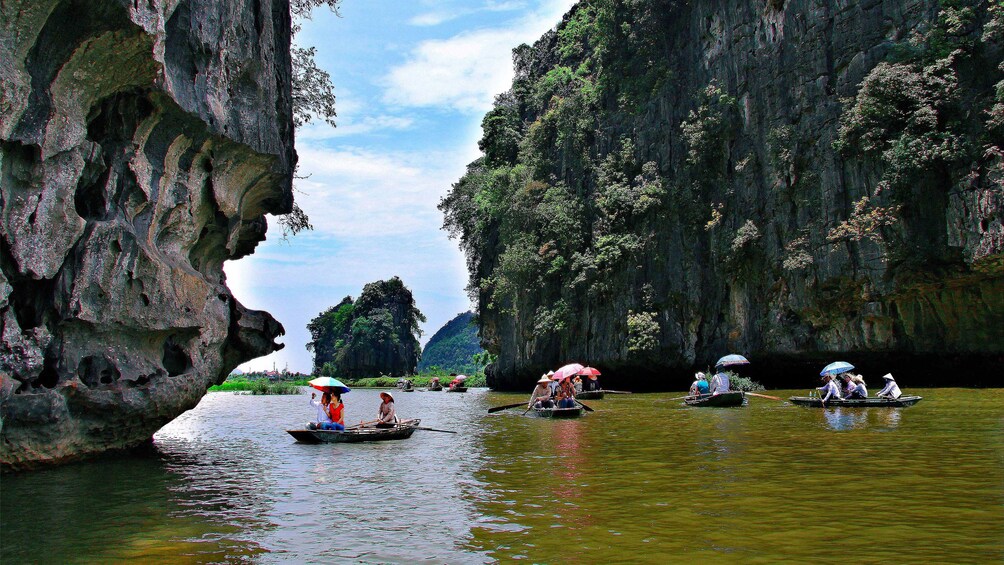 Paddle boats in Vietnam 