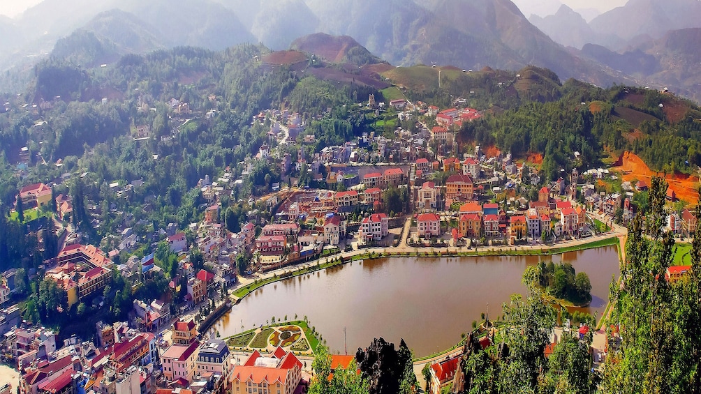 Day view of Sapa