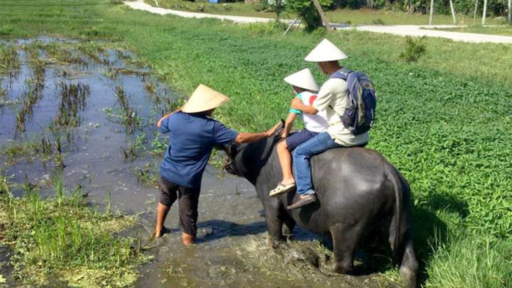 Tourists in Hoi An, Vietnam 