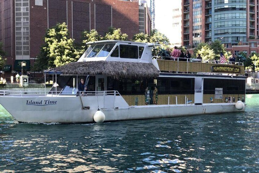 Chicago River Floating Tiki Bar Cruise