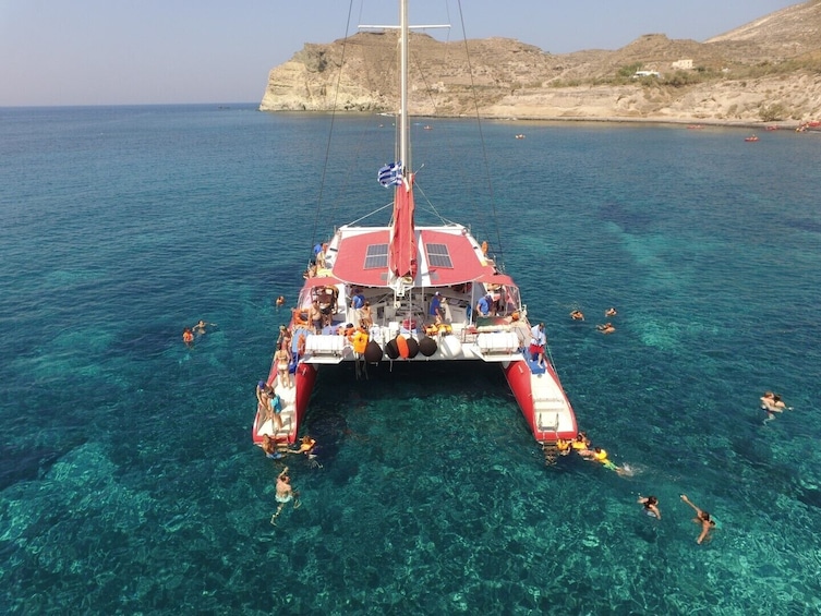 Santorini Red Morning Cruise
