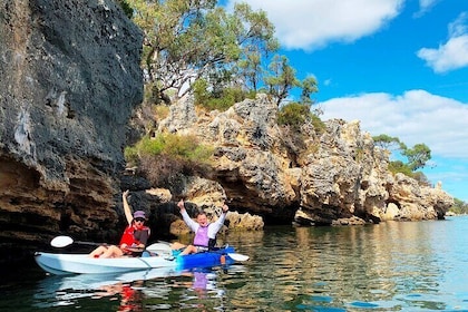 Cliffs and Caves Kayak Tour in Swan River