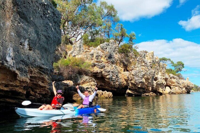 Come and have some fun and discovery by kayaking on the Swan River Perth Western Australia