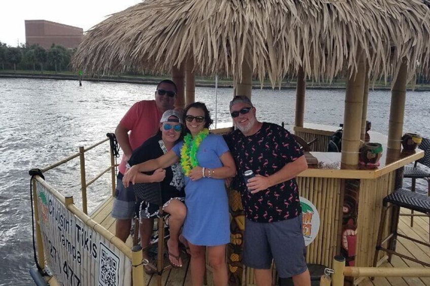 90 minute - Tiki Boat Cruise in Tampa - BYOB