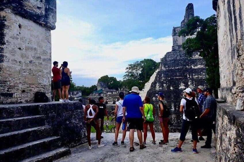 View from the Central Acropolis of the Great Jaguar Temple