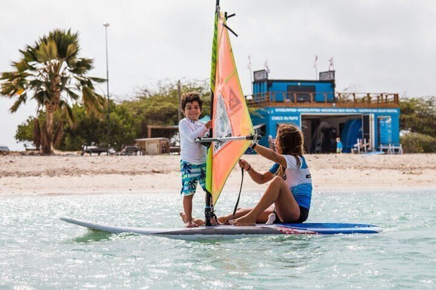 Windsurfing for the whole family!