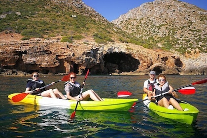 Kayak Dénia "Cova Tallada" + Snorkeling + Speleology