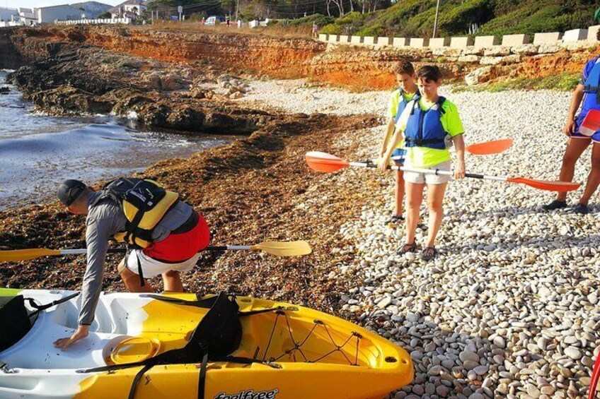 Denia Cova Carved Kayak