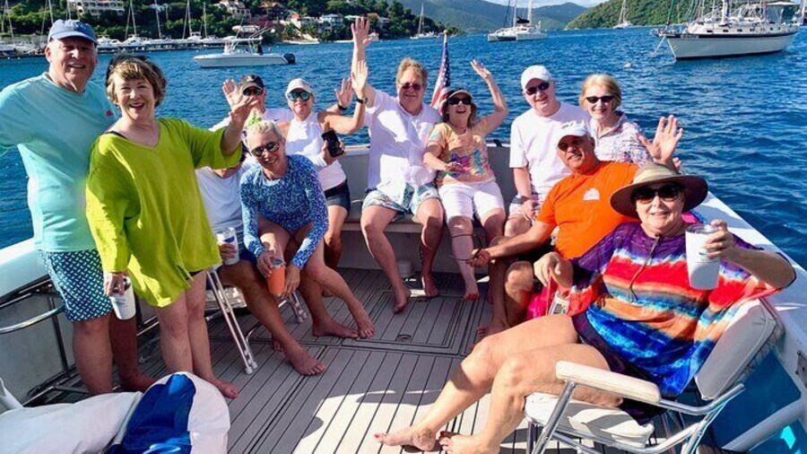 US Virgin Islands Island Hop & Food Boat Tour