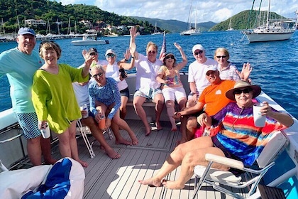 Tour in barca Hop & Food delle Isole Vergini americane