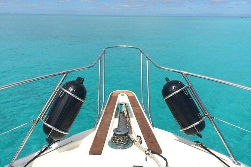 Private Boating Adventure for Snorkeling or Fishing in Nassau - 55ft boat