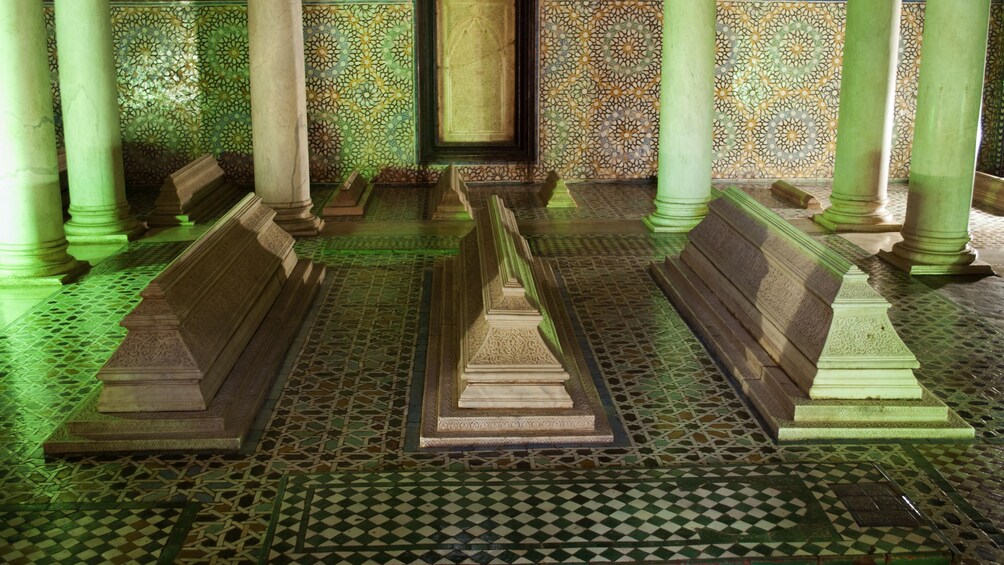 The Saadian tombs in Marrakech
