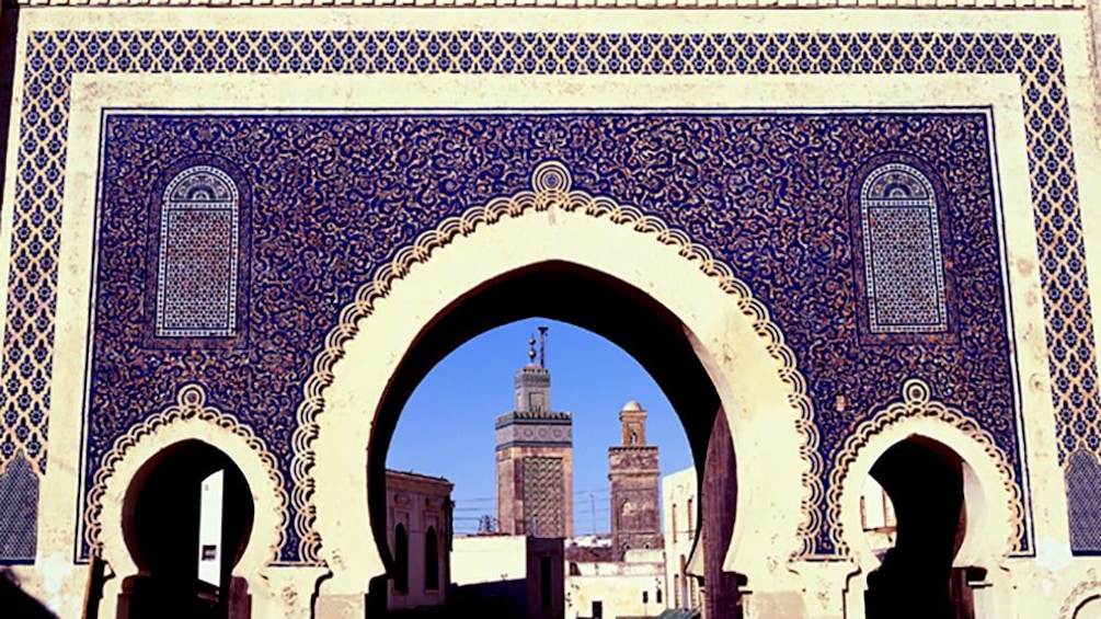 Blue Gate and Mosque